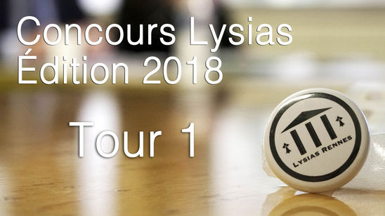 Vidéo Résumé - Tour 1 - Concours d'éloquence